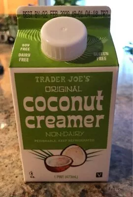 Trader Joe's original Coconut Creamer Trader Joe's , code 00529099