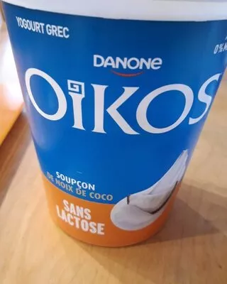 yogourt grec noix de coco oikos Danone , code 0056800468892