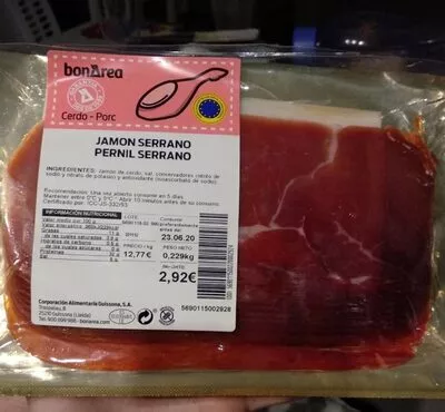 Jamón serrano Bonarea , code 00569011500220002924