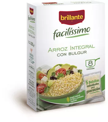 Brillante Facilíssimo Arroz Integral con Bulgur Brillante 250 g, code 00573481