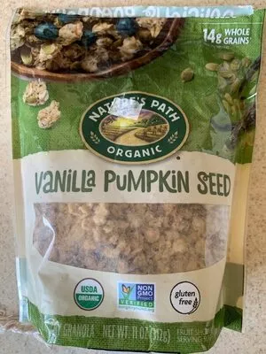 Vanilla pumpkin seed Nature's Path , code 0058449172000