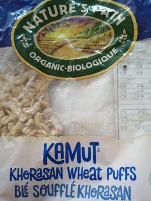 Nature's path, organic kamut puffs cereal Nature's Path , code 0058449620044