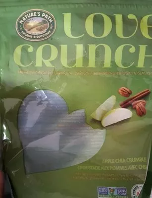 Love crunch pomme chia crumble Nature's Path Organic , code 0058449771784