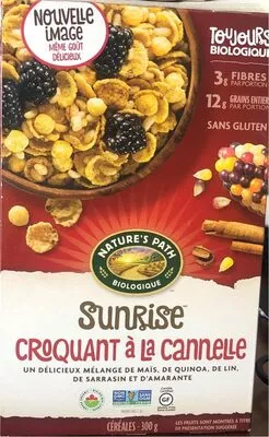 Sunrise Croquant à la Cannelle Nature’s Path 300g, code 0058449772064