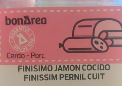 Finísimo jamón cocido Bonarea , code 00585607403220001182