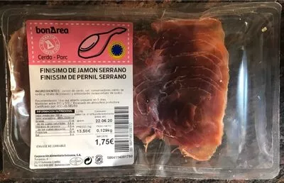 Finisimo de jamon serrano Bonarea , code 00586411400120001757