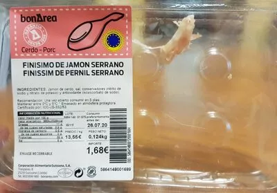 Finisimo de jamón serrano Bonarea , code 00586414800120001684