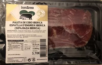 Paleta de cebo iberica Bonarea 32 g, code 00587004500120003704