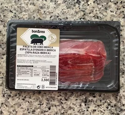 Paleta de cebo iberica Bonarea , code 00587007800220003565