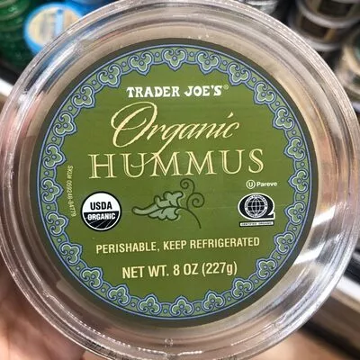 Organic Hummus Trader Joe's 8 oz, code 00592482