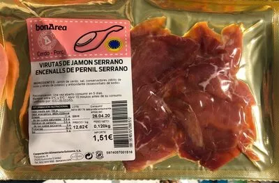 Virutas de jamón serrano Bonarea , code 00597405707520001512