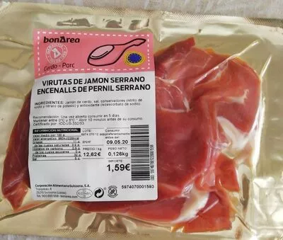 Virutas de jamón serrano Bonarea , code 00597407001220001598