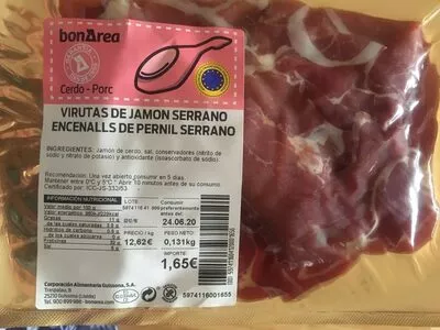 Virutas de jamon serrano Bonarea , code 00597411604120001656