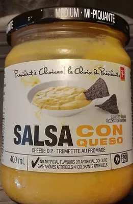 Salsa Con Queso President's Choice , code 0060383767747