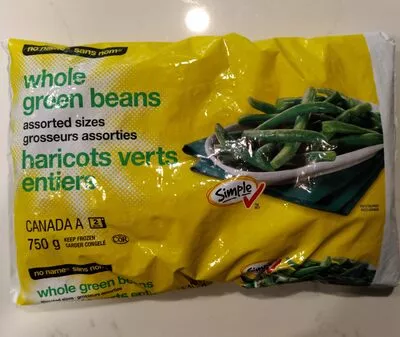 Whole green beans No name , code 0060383867041