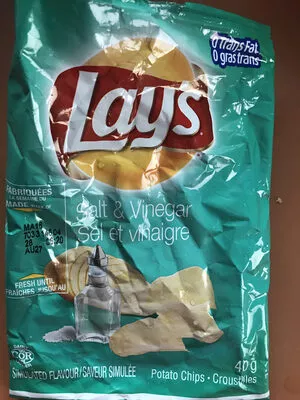 Sel et vinaigre Lay’s 40g, code 0060410001639