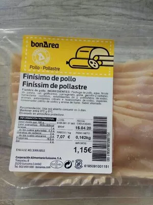 Finísimo de pollo Bonarea 2 g, code 00618509100120001154