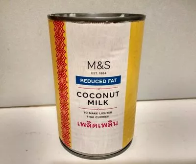 Lait de coco Marks and Spencer 400 ml, code 00622288