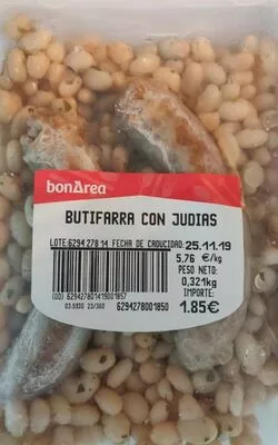 Butifarra con judías BonÁrea , code 00629427801419001857