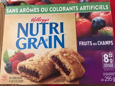 Barres De Céréales Nutri-grain (fruits Des Champs) Kellogg's 295 g, code 0064100273023