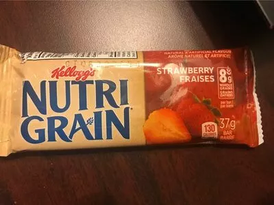 Kellogg's Nutri-grain Cereal Bar - Strawberry kellogg's 37 g, code 0064100281455