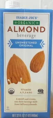 Almond Beverage Unsweetened Original Trader Joe's , code 00649575