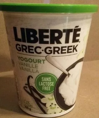 Yogourt vanille Liberté , code 0065684004768