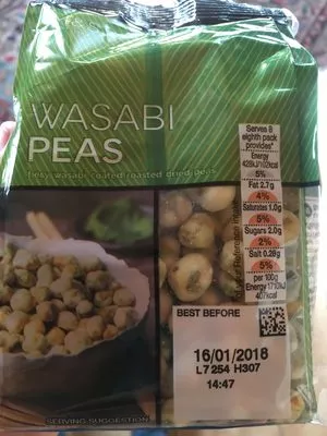 Wasabi Peas Marks & Spencer 200 g, code 00665469