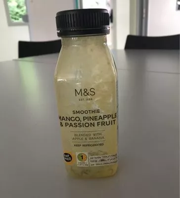 Smoothie Mango, Pineapple & Passion fruit M&S, Marks & Spencer 250 ml, code 00666411