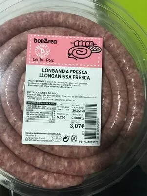 Longaniza fresca Bonarea , code 00681004505820003073