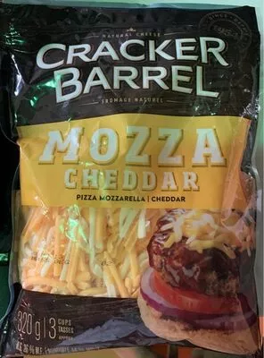 Mozza Cheddar Shredded Cheese 26% M. F. Cracker Barrel , code 0068100895247