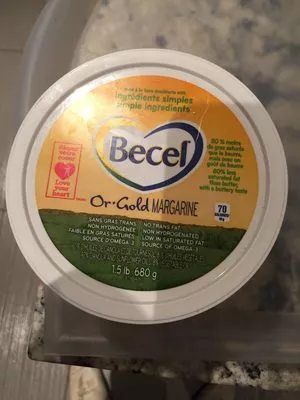 Margarine Molle (goût De Beurre) Becel 680g, code 0068400727132