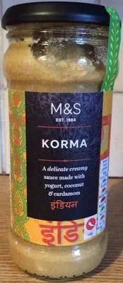 Korma Marks & Spencer 340 g, code 00687416