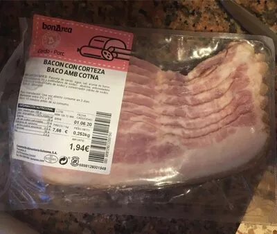 Bacon con corteza Bonarea , code 00689812807220001947