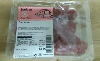 Fuet extra BonÁrea , code 00689929804119001650