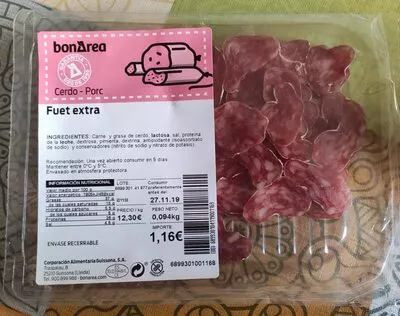 Fuet extra Bonarea , code 00689930104119001169