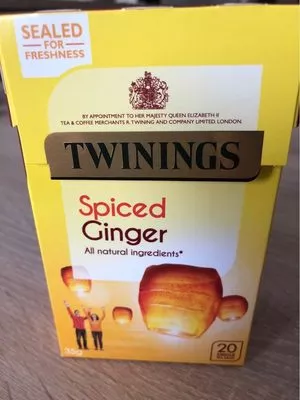 Twinings Ginger 20'S 35G Twinings , code 0070177198435