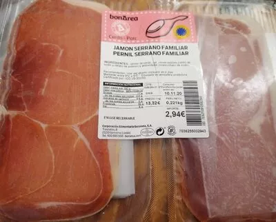 Jamón serrano bonarea , code 00703625500120002944