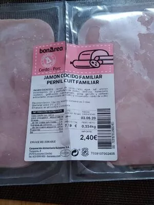 Jamón cocido Bonarea , code 00703910705320002403