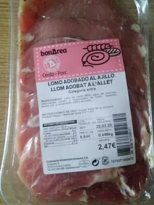 Lomo adobado al ajillo Bonarea , code 00707007109120002473