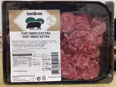 Fuet iberico extra Bonarea , code 00707905505420001773