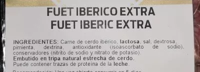 Fuet iberico extra  , code 00707909900420001659