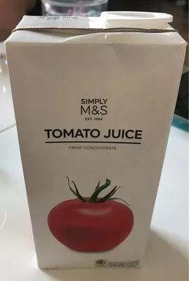 Jus de tomate Simply M&S , code 00717229