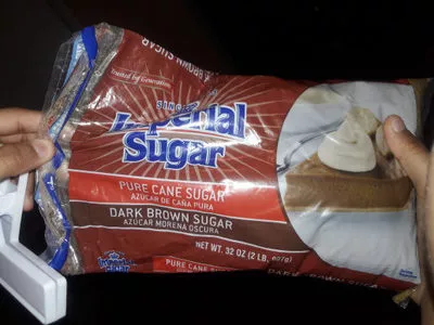 Dark brown pure cane sugar  , code 0072100066002