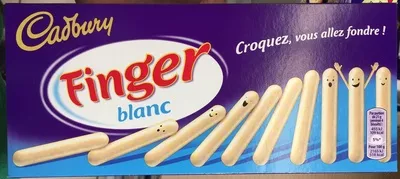 Finger blanc Cadbury 114 g, code 0072417153181