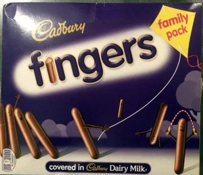 Fingers Cadbury 228g, code 0072417159152