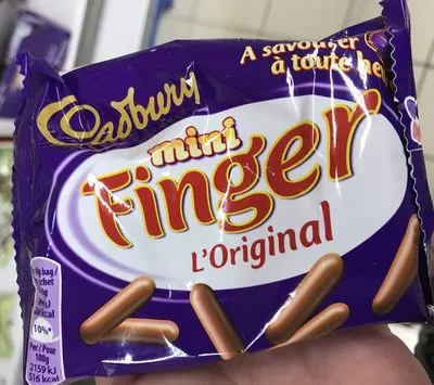 Mini Finger l'Original Cadbury 40 g, code 0072417160394