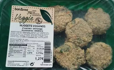 Nuggets veganos Bonarea , code 00726107200220001271