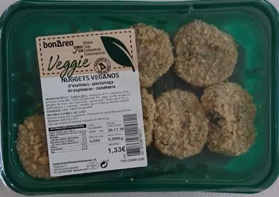 Nugets veganos Bonarea , code 00726132400119001337