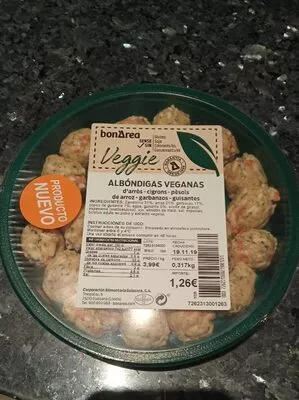 Albóndigas veganas Bonarea , code 00726231300219001261